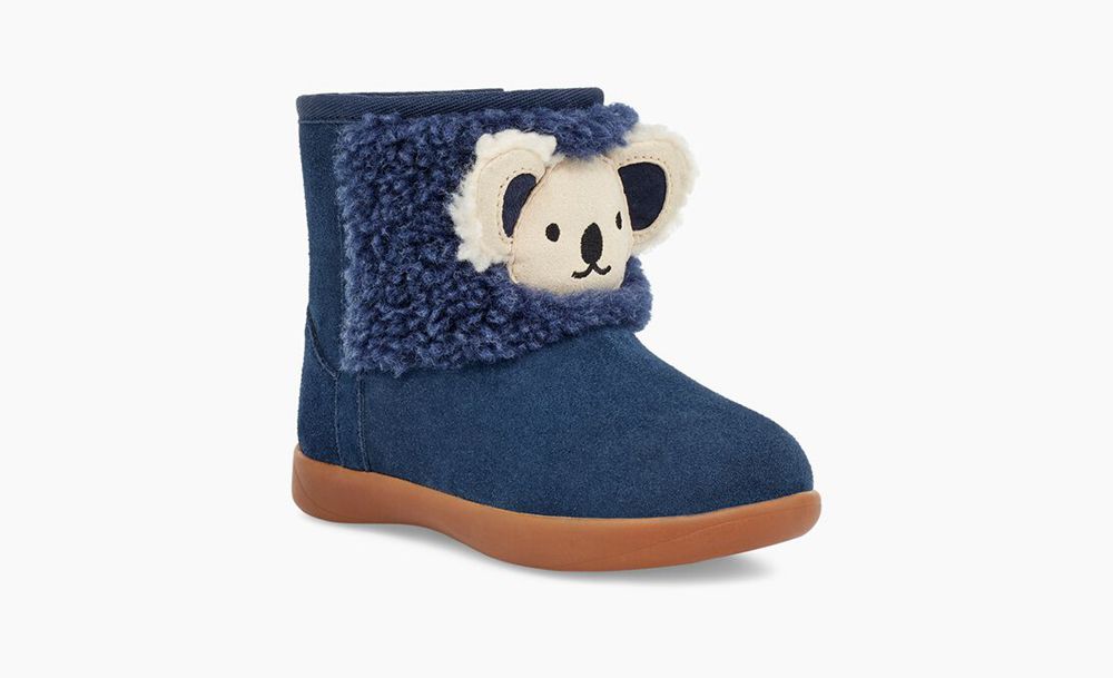 Ugg Boot Toddlers - Ugg Koala Stuffie Navy - 614QYLBIS